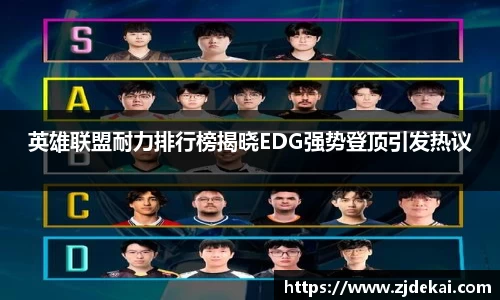 英雄联盟耐力排行榜揭晓EDG强势登顶引发热议